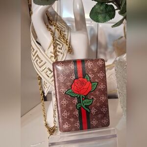 Luxury Inspired Double Mirror Compact With Magnification New